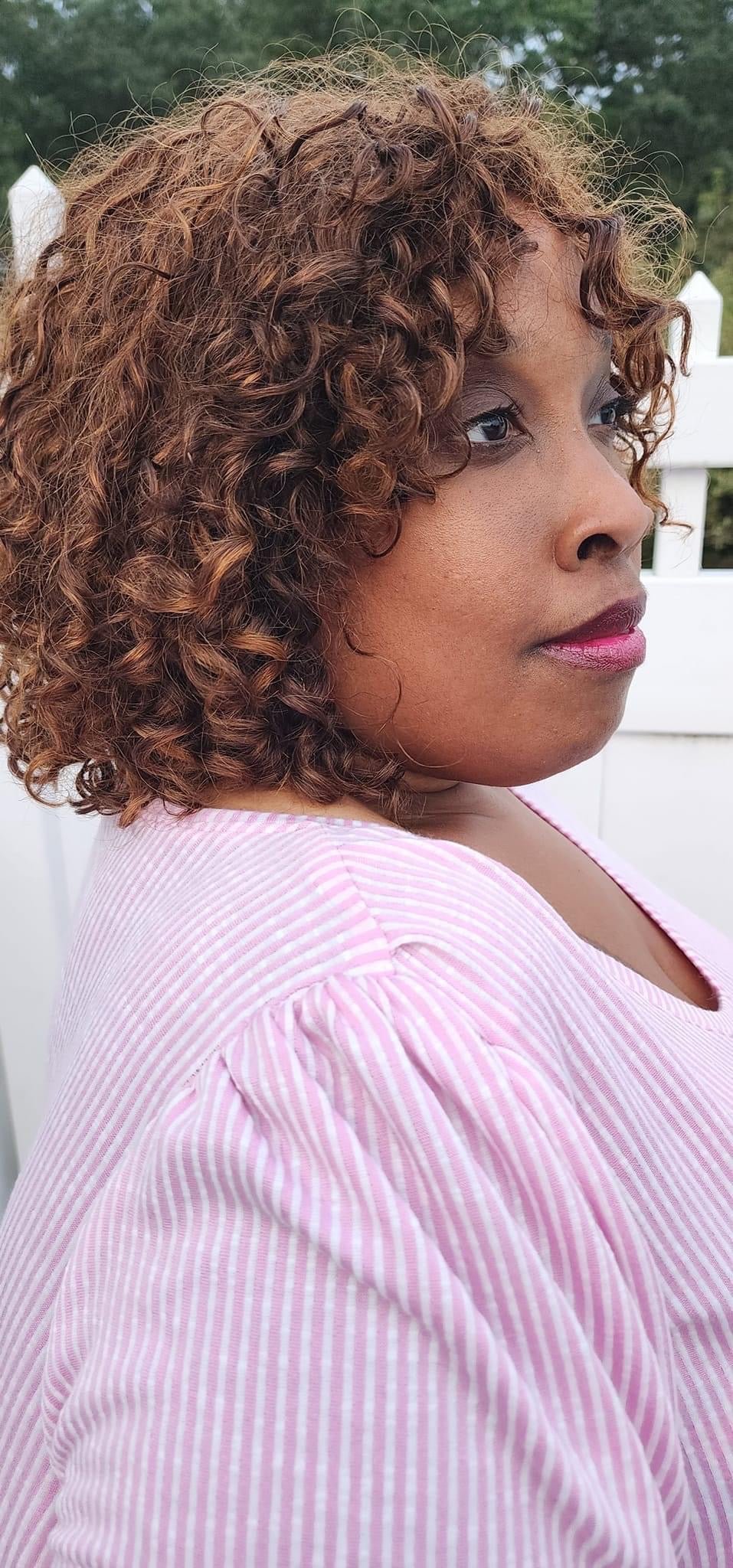 Pink Stripes, Rib Knit Fabric - Boho Fabrics