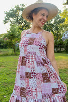 Pink Summer Quilt, Georgette Woven - Boho Fabrics