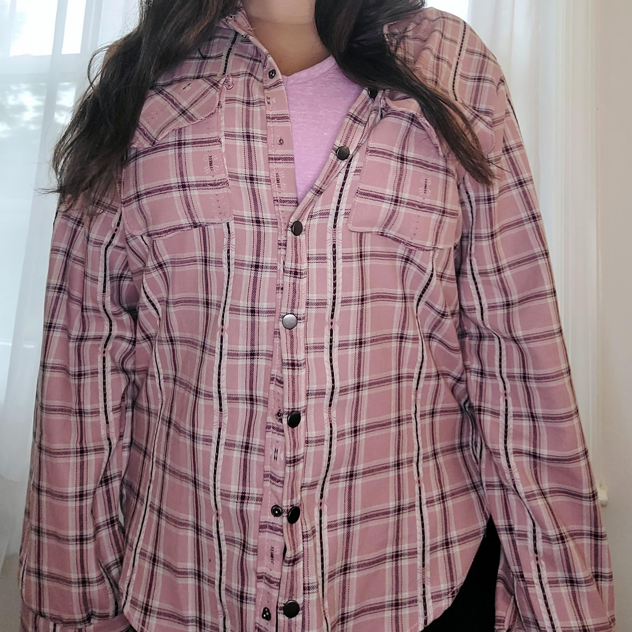 Pink Vineyard - Desert Dobby, Woven Cotton Flannel - Boho Fabrics