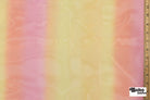 Pink & Yellow Gradient Organza Woven Fabric - Boho Fabrics - Organza, Woven Fabric