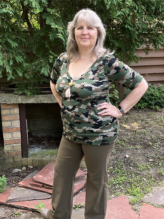 Pixelated Camo, Brushed Sweater Knit - Boho Fabrics - Sweater Prints, Knit Fabric