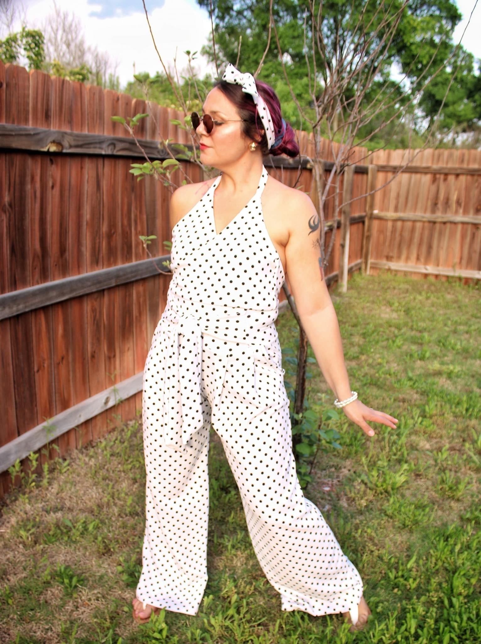 Polka Dot, Bullet Knit Fabric - Boho Fabrics