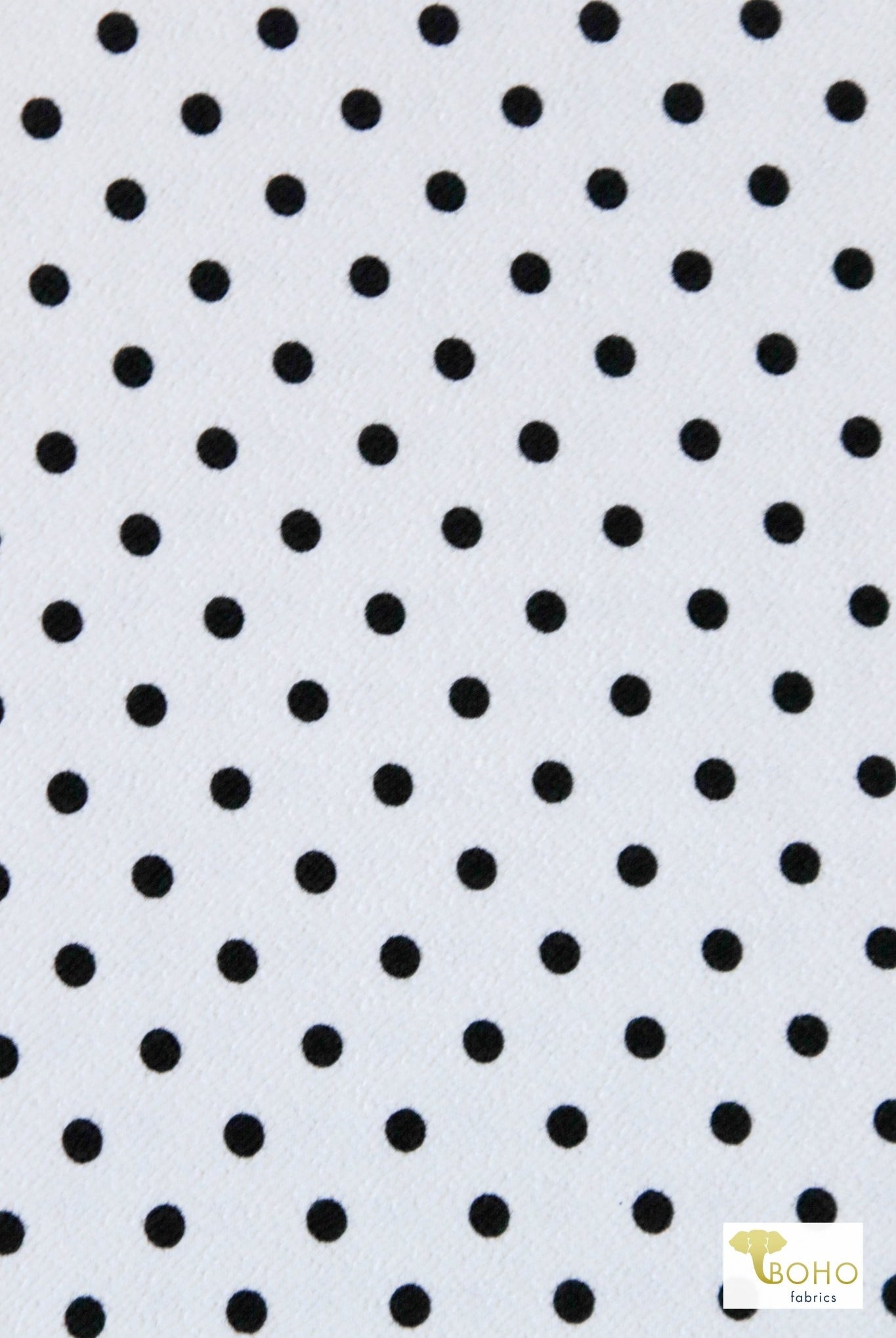 Polka Dot, Bullet Knit Fabric - Boho Fabrics
