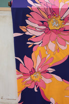 Pop Art Petals, Athletic Printed Knit Fabric - Boho Fabrics - Athletic Knit Fabric