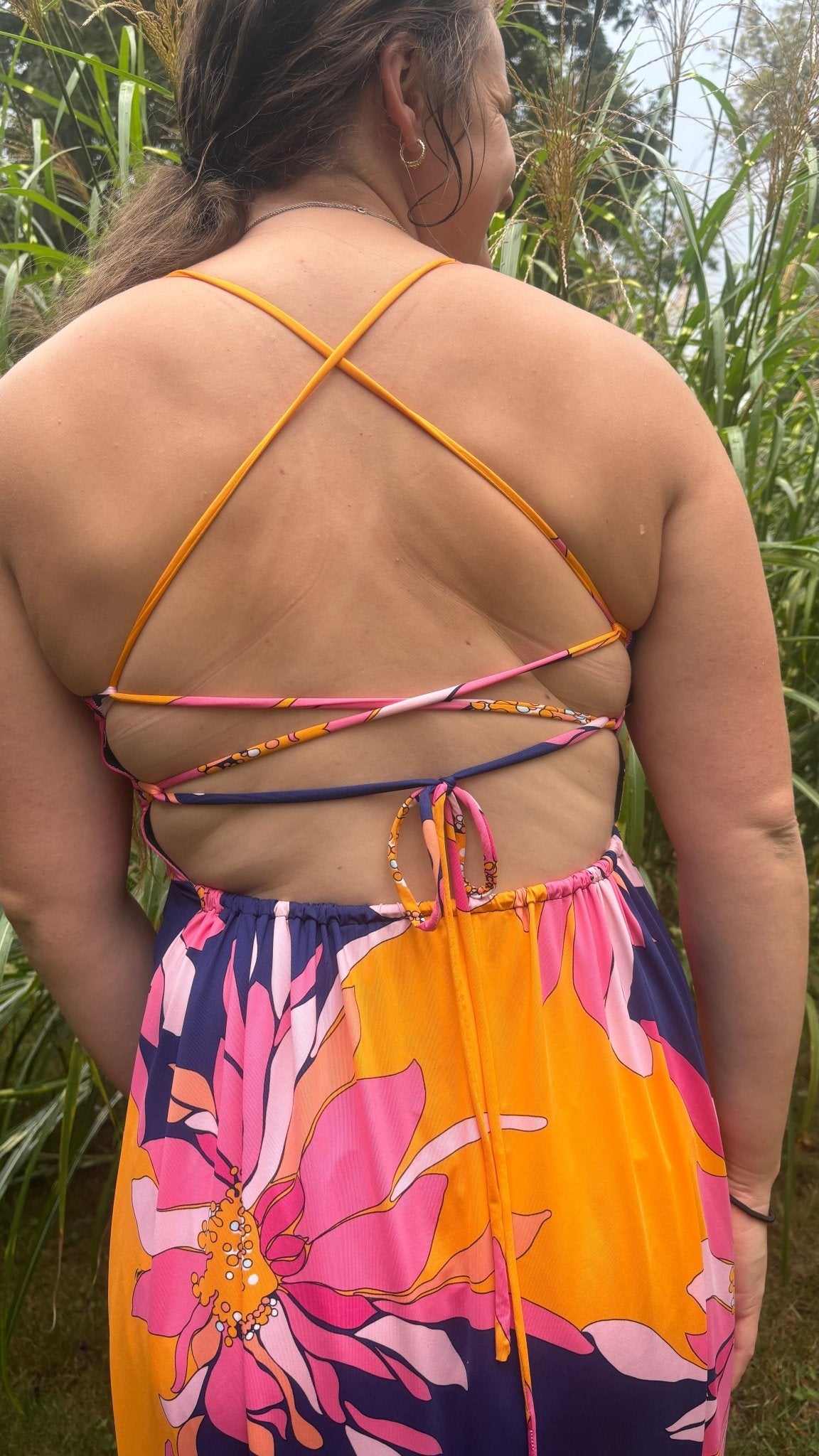 Pop Art Petals, Athletic Printed Knit Fabric - Boho Fabrics - Athletic Knit Fabric