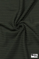 Power Grid Fleece by Polartec. Performance Knit Fabric in Olive Green - Boho Fabrics - Performance Fabrics