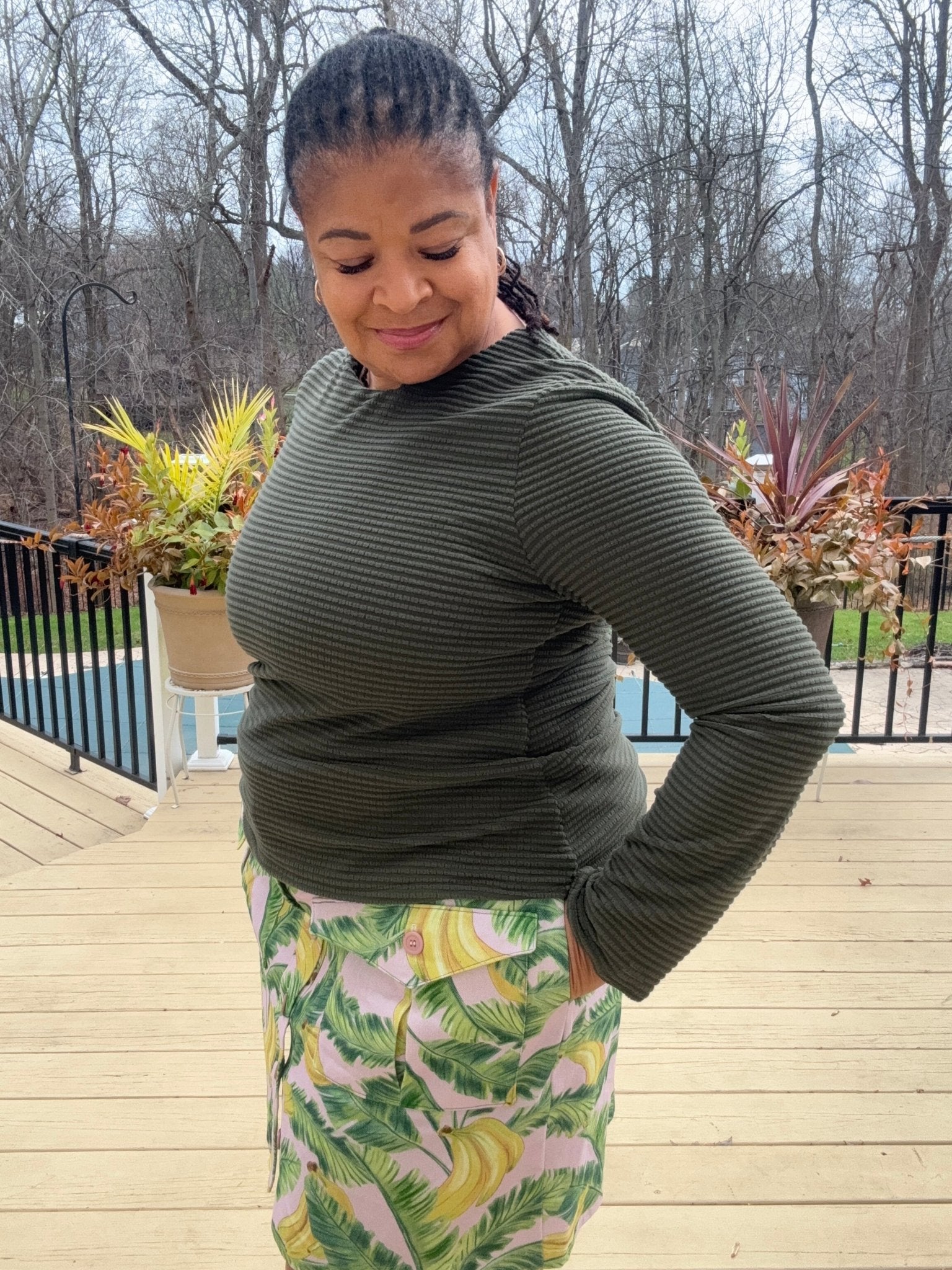 Power Grid Fleece by Polartec. Performance Knit Fabric in Olive Green - Boho Fabrics - Performance Fabrics