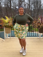 Power Grid Fleece by Polartec. Performance Knit Fabric in Olive Green - Boho Fabrics - Performance Fabrics