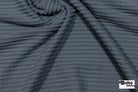 Power Grid Fleece by Polartec. Performance Knit Fabric in Steel Blue/Gray. *2nds* - Boho Fabrics - Performance Fabrics