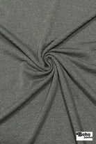 Power Grid Fleece by Polartec. Performance Knit Fabric in Stone Gray - Boho Fabrics - Performance Fabrics