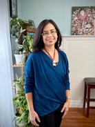 Power Grid Fleece by Polartec. Performance Knit Fabric in Teal *2nds* - Boho Fabrics - Performance Fabrics