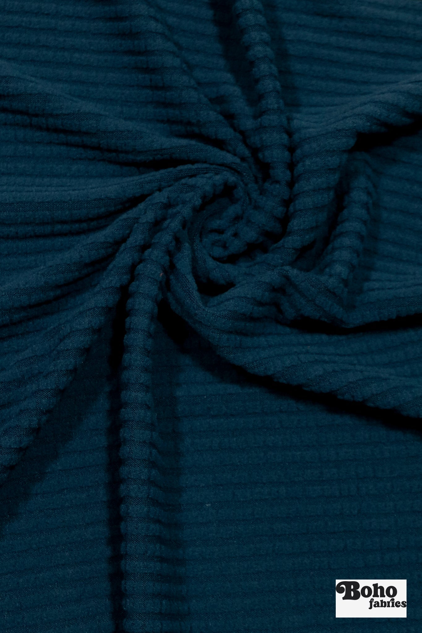 Power Grid Fleece by Polartec. Performance Knit Fabric in Teal *2nds* - Boho Fabrics - Athletic Knit Fabric