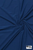 Power Grid Fleece by Polartec. Performance Knit Fabric in True Blue *2nds* - Boho Fabrics - Performance Fabrics