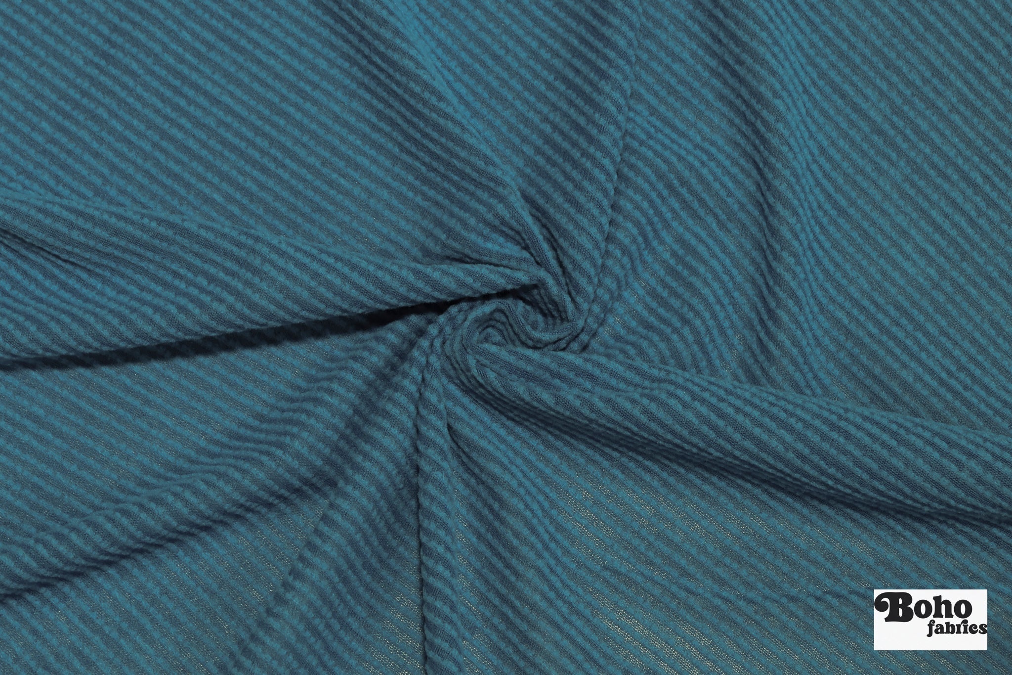 Power Grid Midweight, Dusty Blue Fleece Fabric by Polartec - Boho Fabrics - Performance Fabrics