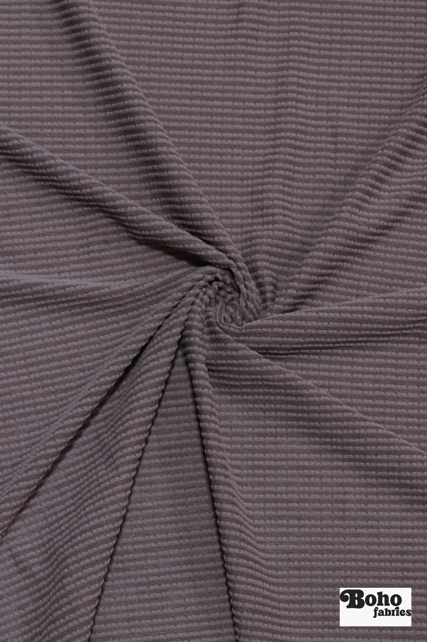 Power Grid Midweight, Dusty Purple Fleece Fabric by Polartec - Boho Fabrics - Performance Fabrics
