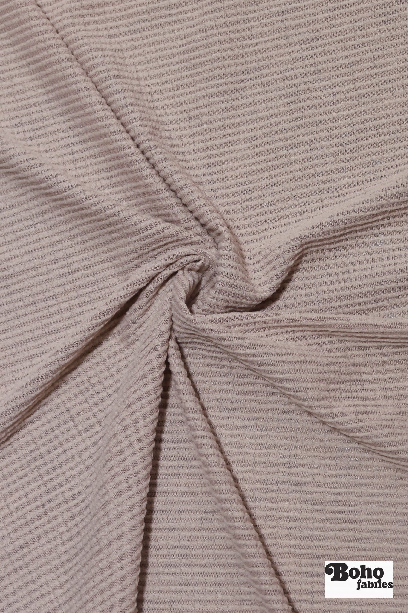 Power Grid Midweight, Pale Rose Fleece Fabric by Polartec - Boho Fabrics - Performance Fabrics