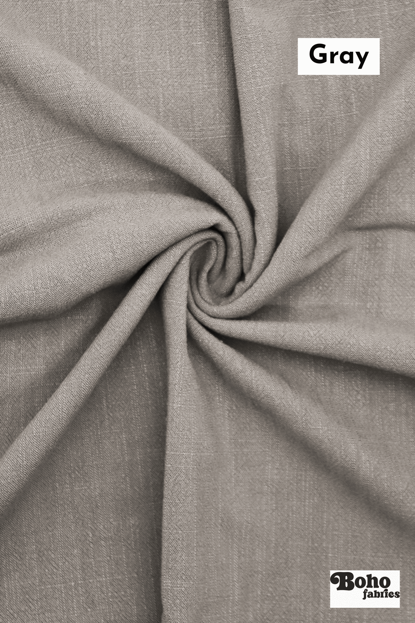 [PRE - ORDER] Midweight Textured, Rayon Linen Blend Woven Fabric | 210 GSM | 28 Colors - Boho Fabrics - Linen, Woven
