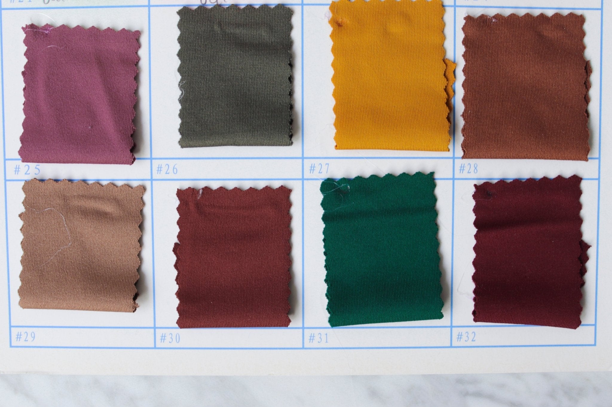 Pre-Order! Solid Yoga/Athletic Knit Fabric. - Boho Fabrics