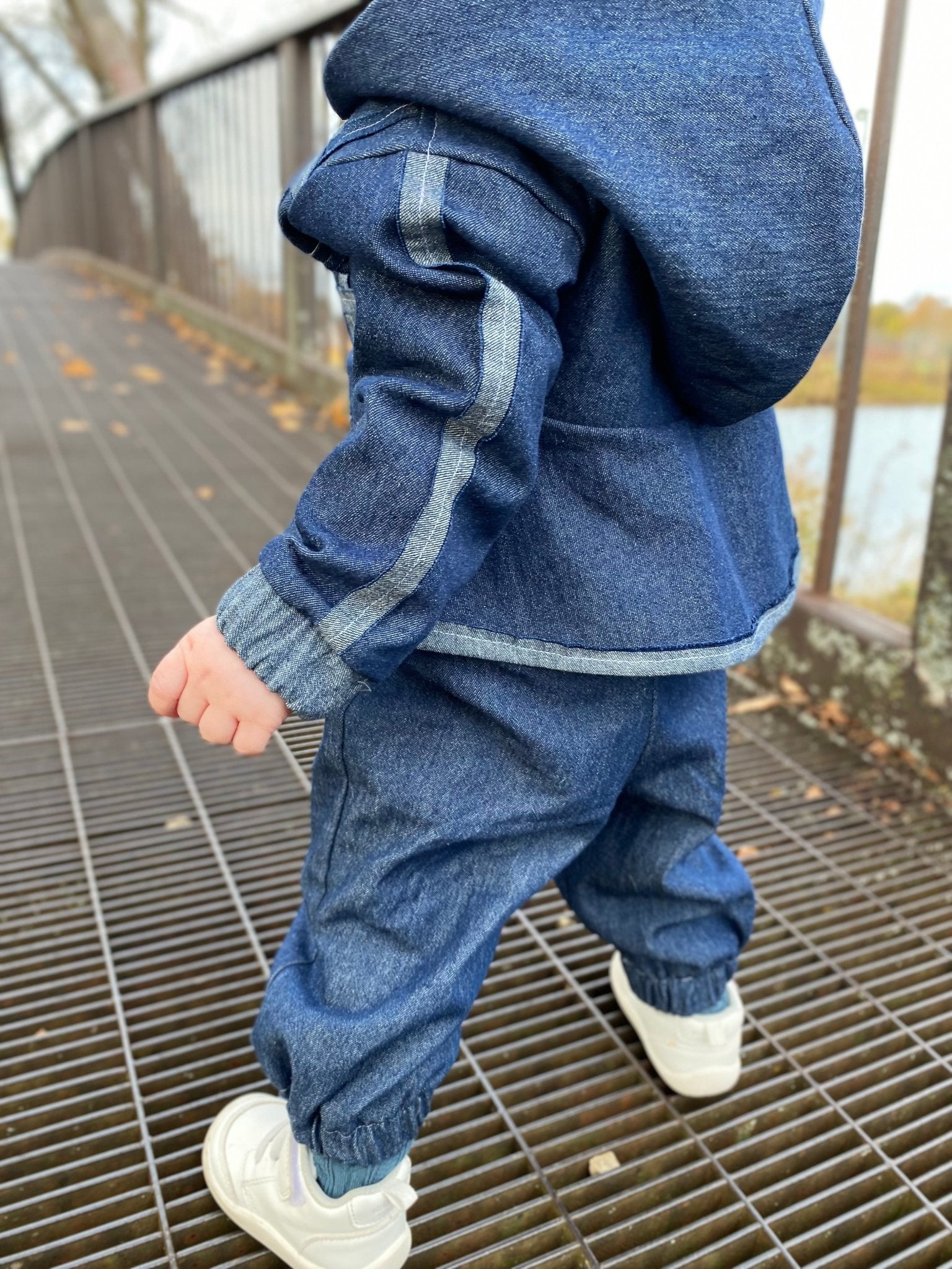 Pre - washed Denim in Indigo, Twill Woven Fabric - Boho Fabrics - Denim, Woven