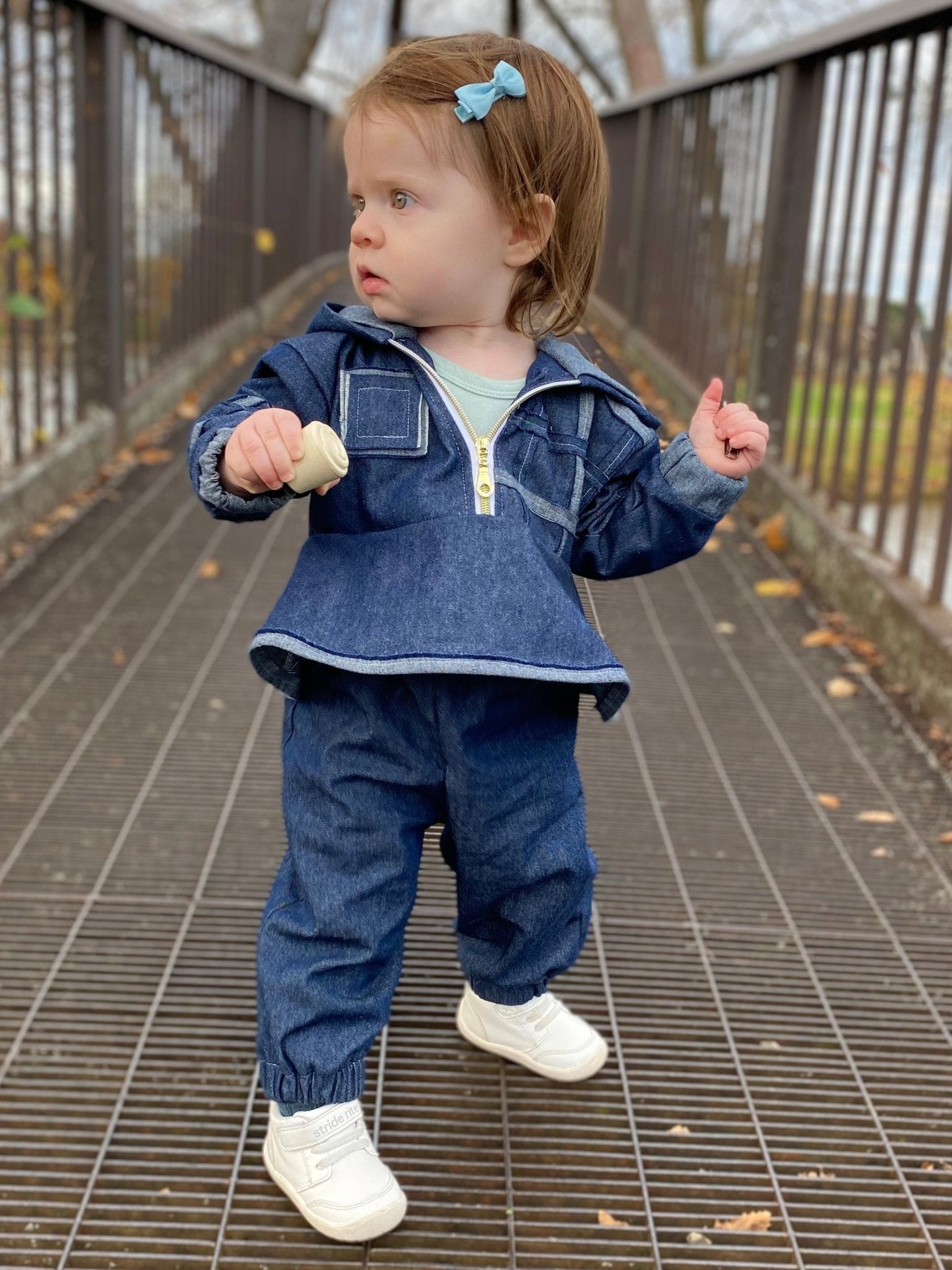 Pre - washed Denim in Indigo, Twill Woven Fabric - Boho Fabrics - Denim, Woven