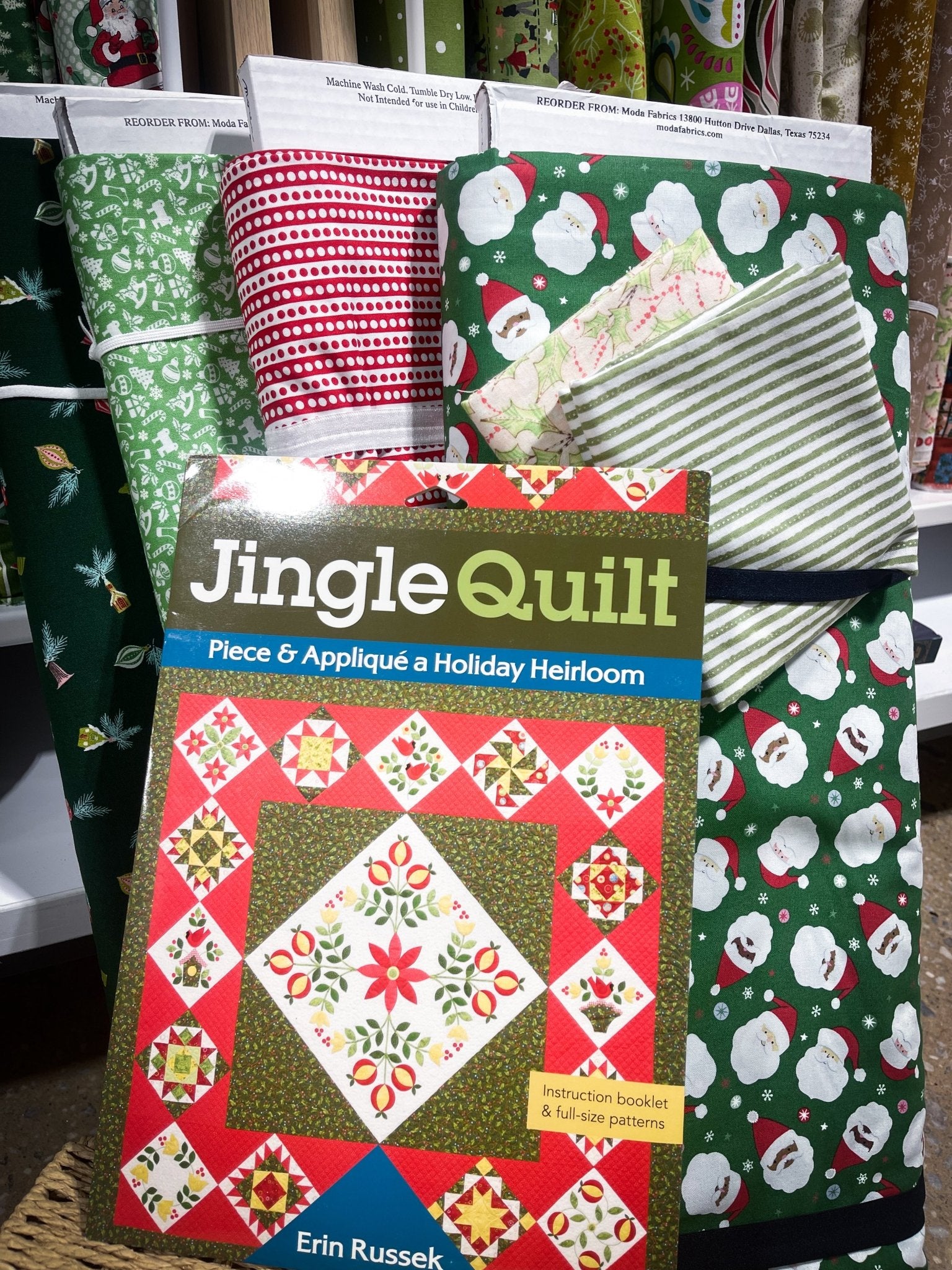 🎟 Prize Pack E – Quilty Christmas - Boho Fabrics - 