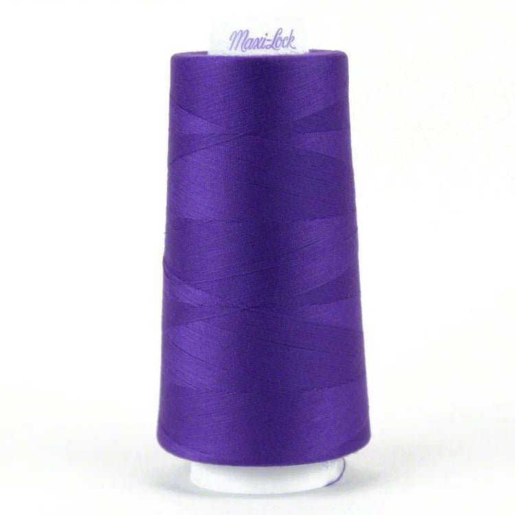 Purple – 3,000 yd Maxi - Lock Polyester Serger Thread - Boho Fabrics - Thread