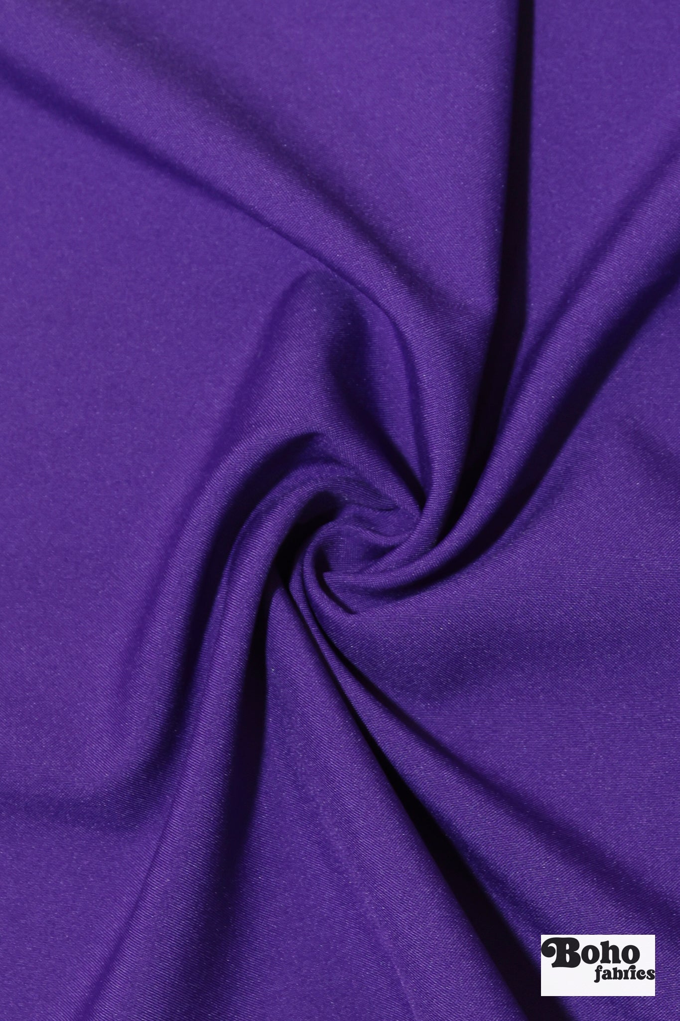 Purple Polyester Poplin Woven Fabric - Boho Fabrics - Special Occasion Fabric