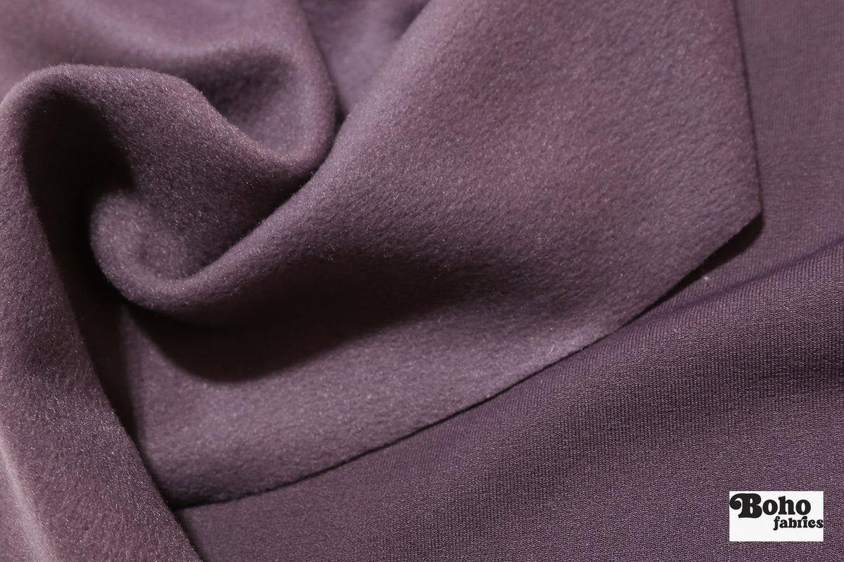 Purple, Power Stretch Pro Fleece-Backed Performance Fabric - Boho Fabrics - Performance Fabrics
