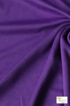 Purple Reign, Bolero Brushed Poly Knit - Boho Fabrics