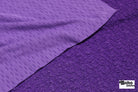 Purple Textured Crinkle Knit Fabric. Special Occasion. - Boho Fabrics - Special Occasion Fabric