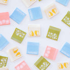 Pyrex-Inspired Multipack Woven Sewing Labels - Boho Fabrics -