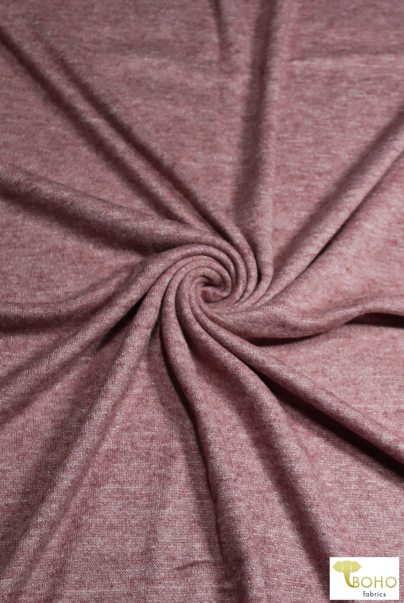 Quartz Pink. Brushed Sweater Knit. BSWTR-324 - Boho Fabrics