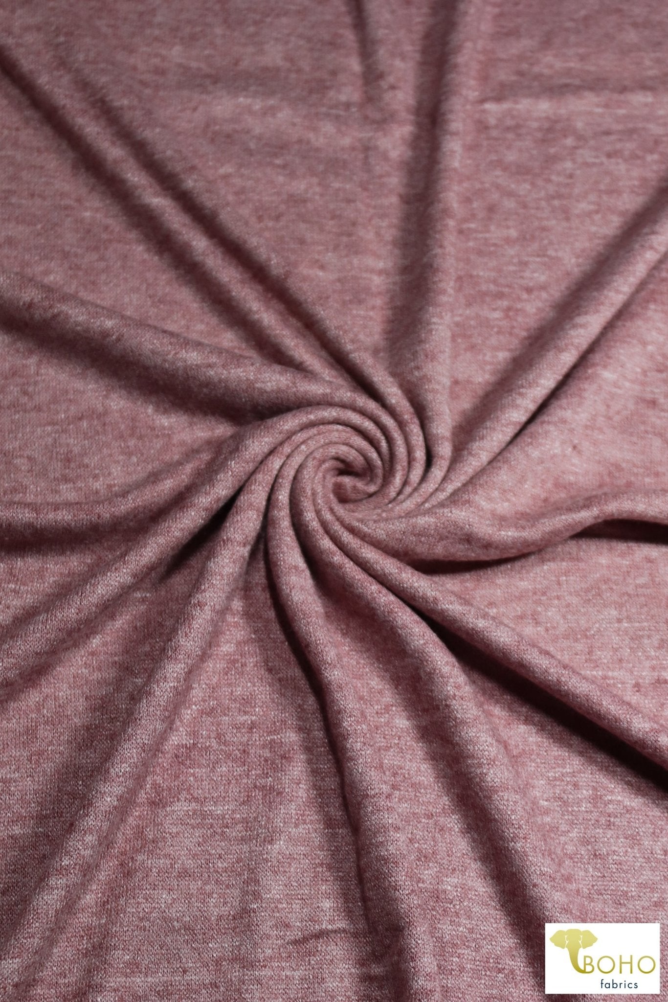 Quartz Pink. Brushed Sweater Knit. BSWTR-324 - Boho Fabrics