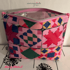 Quilt Blocks Print TPU Vinyl - Boho Fabrics - Vinyl Fabric