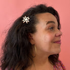 Quilt Star Hair Clip - Boho Fabrics - Accessories