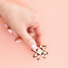 Quilt Star Hair Clip - Boho Fabrics - Accessories