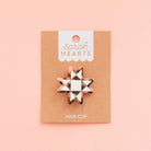 Quilt Star Hair Clip - Boho Fabrics - Accessories