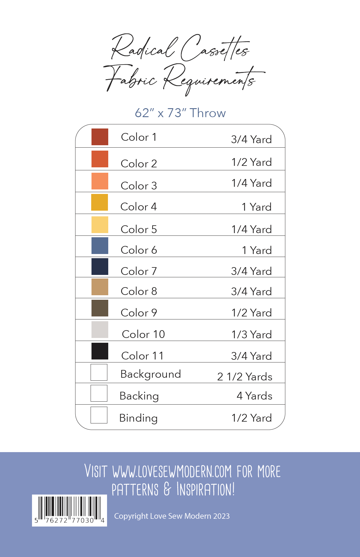 Radical Cassettes Pattern - Boho Fabrics - 
