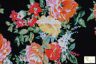 Rainbow Florals, Rayon Crepe Woven Fabric. WVP-214 - Boho Fabrics