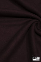 Raisin Italian Wool Coating Fabric - Boho Fabrics - Wool Coating, Woven