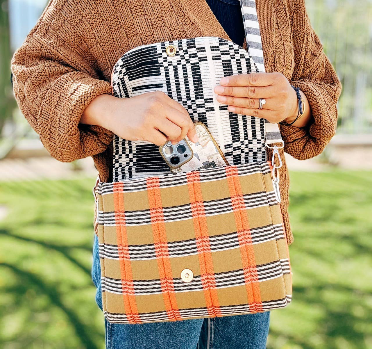 Rambler Bag Kit - Boho Fabrics - Bag Making Supplies