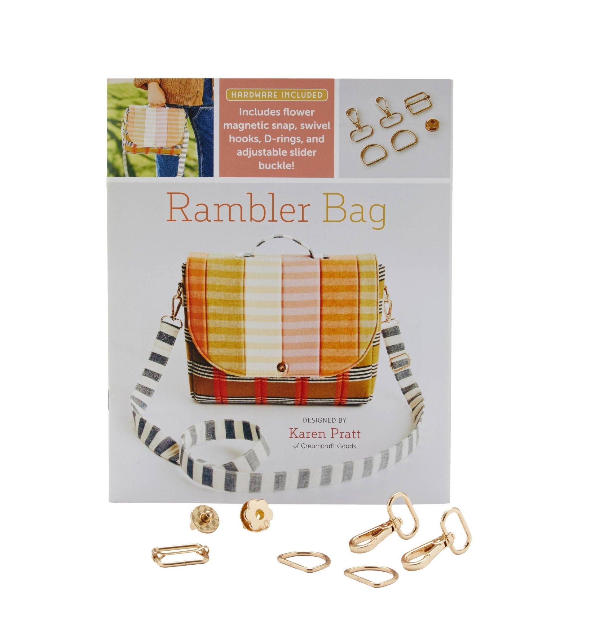 Rambler Bag Kit - Boho Fabrics - Bag Making Supplies