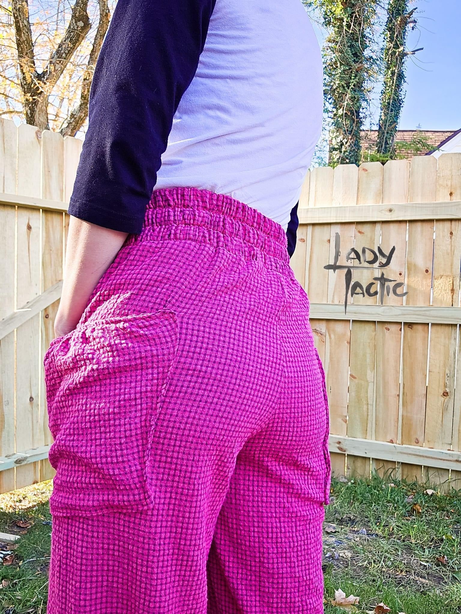 Raspberry Jam Plaid, Woven Fabric - Boho Fabrics