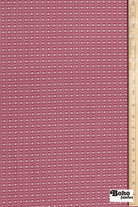 Raspberry Lattice, Printed Athletic Knit Fabric - Boho Fabrics - Athletic Knit Fabric