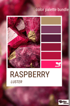 Raspberry Lustre, Mystery Color Palette Bundle - Boho Fabrics - Fabric Bundles