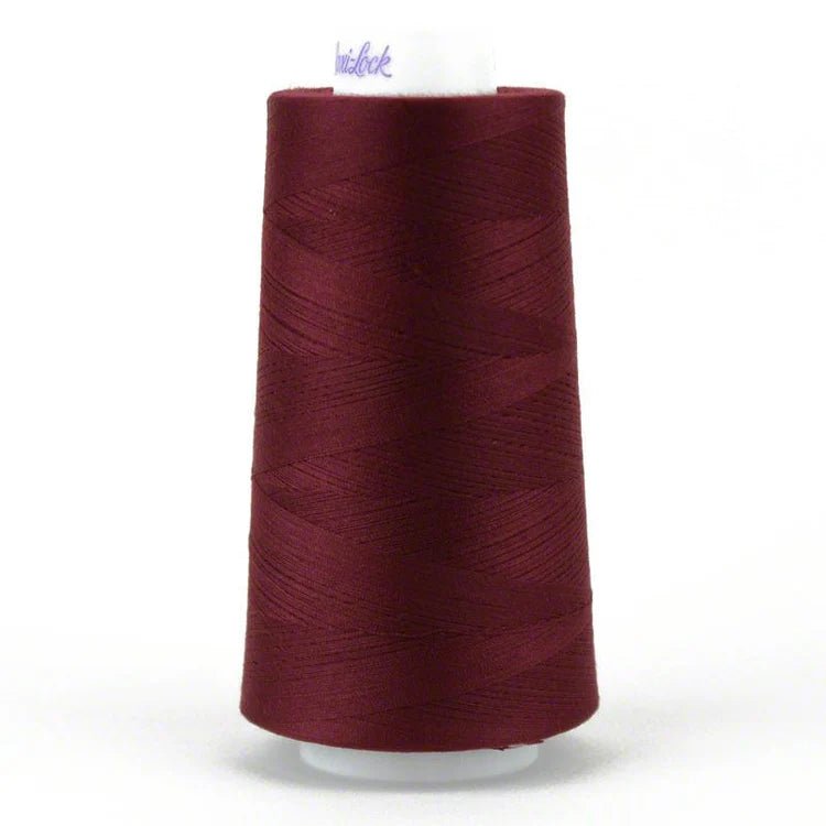 Red Currant – 3,000 yd Maxi - Lock Polyester Serger Thread - Boho Fabrics - Thread