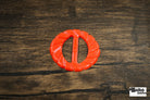 Red Dahlia – 1930s Art Deco Casein Belt & Scarf Slide Buckle - Boho Fabrics - Buckles & Slides