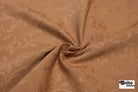 Rose Gold Acanthus Damask Jacquard Woven Fabric - Boho Fabrics - Jacquard, Woven
