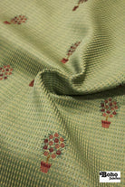 Rosebush Dobby Weave Jacquard Woven Fabric - Boho Fabrics - Jacquard, Woven