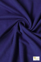 Royal Blue, Bolero Brushed Poly Knit - Boho Fabrics